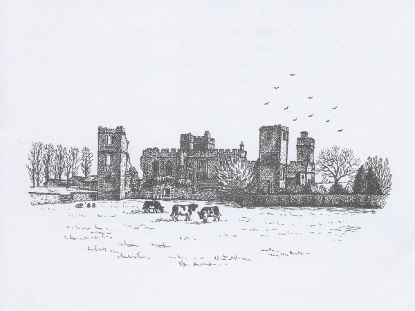 Snape Castle Drawing